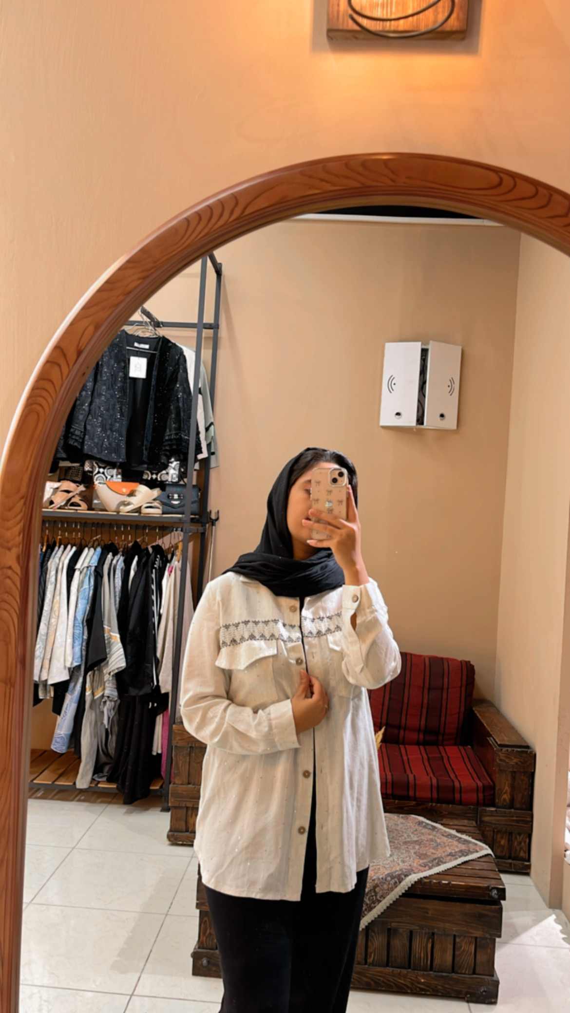 شومیز لینن قد ۷0